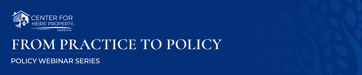 Practice to Policy